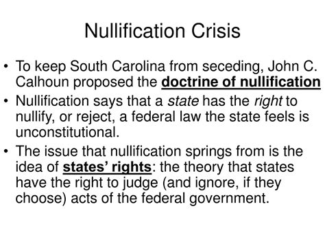 PPT - Sectionalism and States’ Rights PowerPoint Presentation, free ...