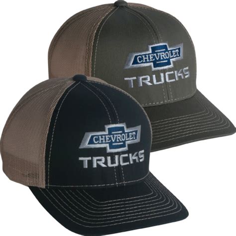 HossRods.com | Chevy Trucks 100th Anniversary Trucker Hat | Hot Rod Accessories, Garage Gear ...