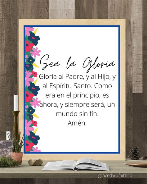 Gloria Prayer In Spanish