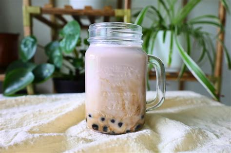 Taro Milk Tea Recipe with Fresh Taro