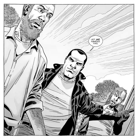 Negan Walking Dead Comic Drawings