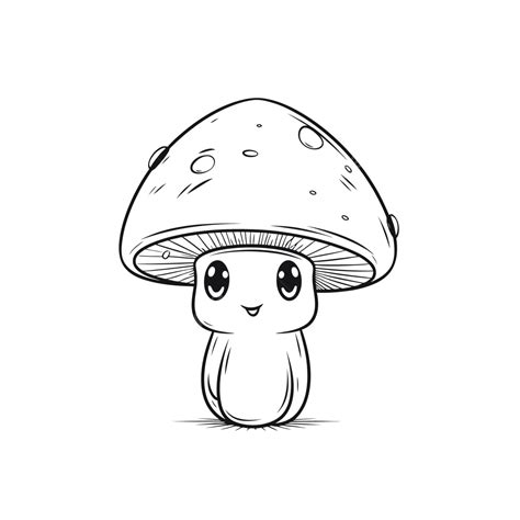 Adorable Fungi: Chibi Mushroom Drawing Fun