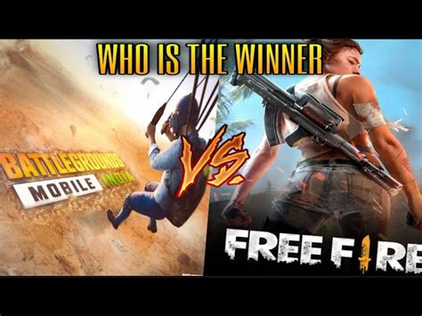 Free Fire vs Battlegrounds Mobile India (BGMI): Which game is ...