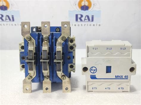 L&T MNX 45 45A CONTACTOR 3 POLE | RAJ ELECTRICALS | Global Supplier for ...