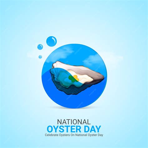 Premium Vector | National oyster day creative ads design oyster day ...