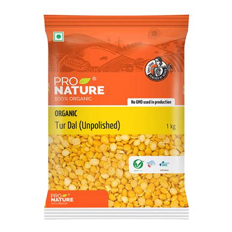Order Organic ProNature Tur Dal 1kg Online from Purity Prayag