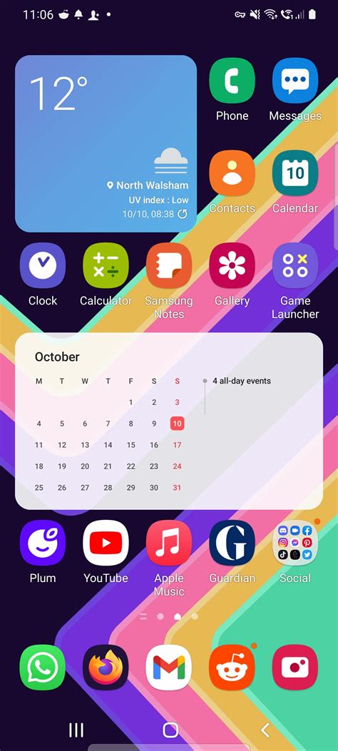 The Calendar widget should *show* the all-day events if there's space ...