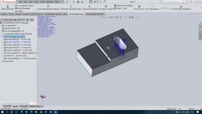SolidWorks Cam Post Processor 的图像结果