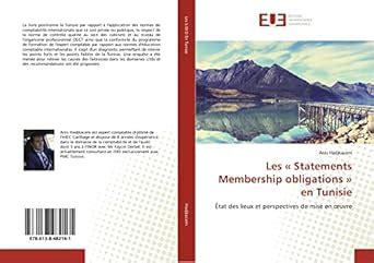 Buy Les Statements Membership obligations en Tunisie Book Online at Low ...