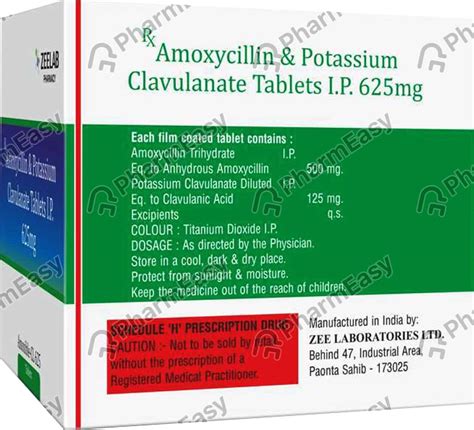 Amoxible Cl 625mg Strip Of 6 Tablets: Uses, Side Effects, Price, Dosage ...