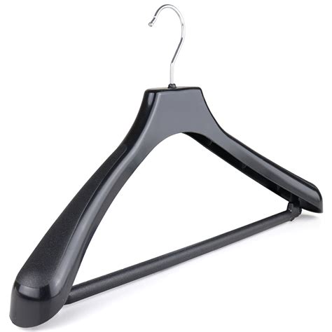 Black Plastic Suit Hanger | Plastic Coat Hangers | The Hanger Store