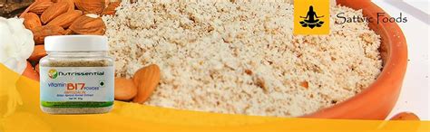 Vitamin B17 Powder from Bitter Apricot Kernels - 100% Natural, Sun ...