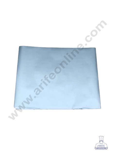 Cake Decor Metallic Plastic Chocolate Wrapper, Light Blue – Arife ...