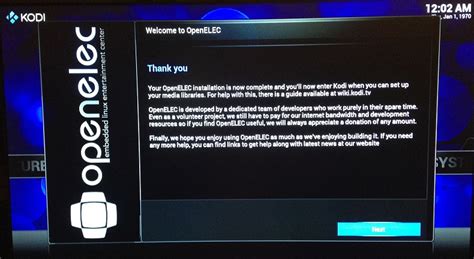 Image result for OpenELEC Setup Guide