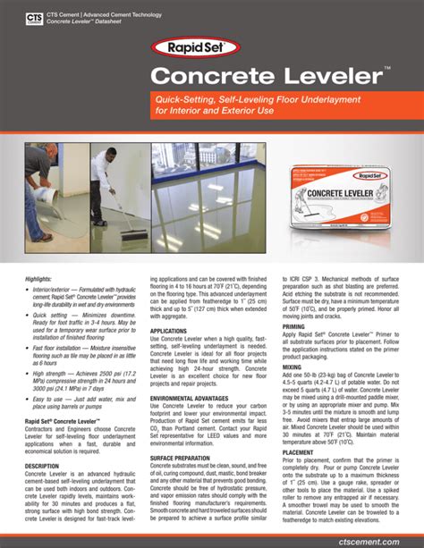 Image result for Floor Leveler Coverage Chart
