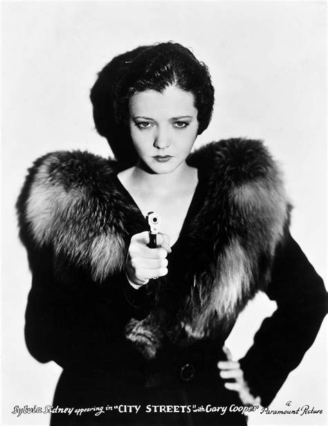 Film Noir Photos: Bang! Sylvia Sidney