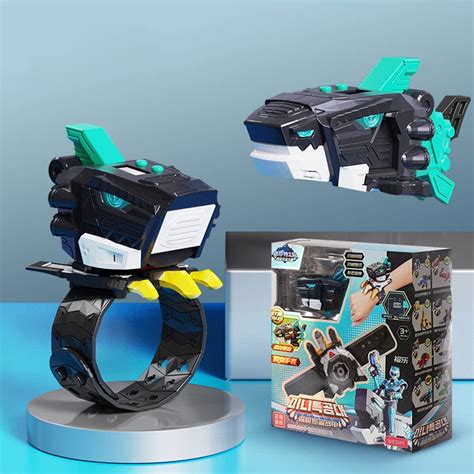 Buy WHFMATPQB Angry Shark-MINIFORCE Fission Watch Dinosaurs Transform ...