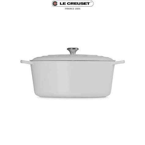 Le Creuset Dutch Ovens Summer Refresh Sale - White Signature Oval Dutch ...