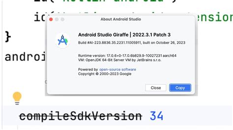 Image result for Android Studio Update Compilesdkversion for Project