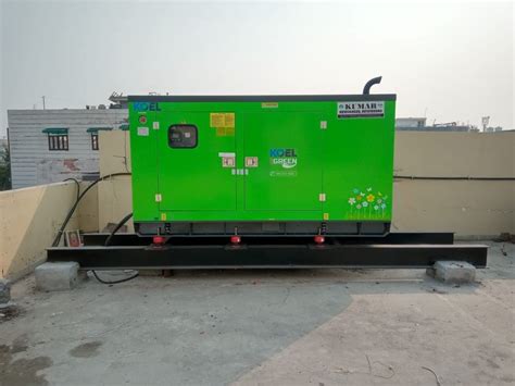 Installation Of Kirloskar Generator Set