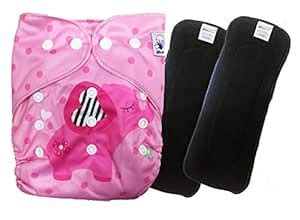 Babymoon (SET of 2 - Cloth Diaper with Wetfree Microfiber Insert ...