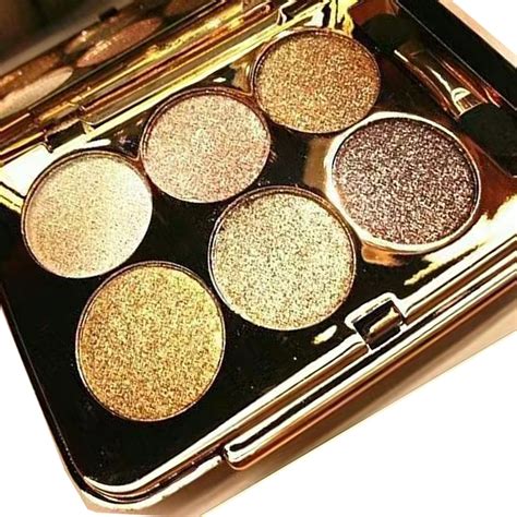 Glitter Eyeshadow Palette Set - 6 Shimmer Colors, Highly Pigmented ...