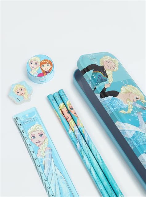 Buy Kids Frozen Printed Pencil Box Gift Set Online at just Rs. 399.0 ...