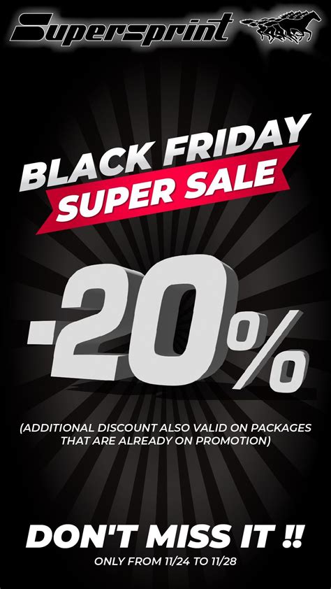 BLACK FRIDAY SALE,, SuperSprint Italy - AudiWorld Forums