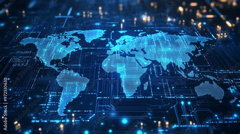 Image result for Digital World Map Matrix