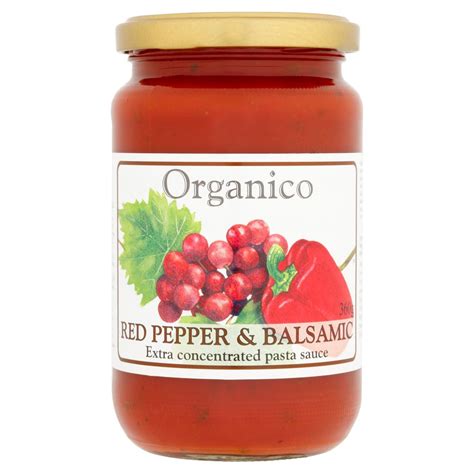 Organico Red Pepper & Balsamic Sauce - HelloSupermarket