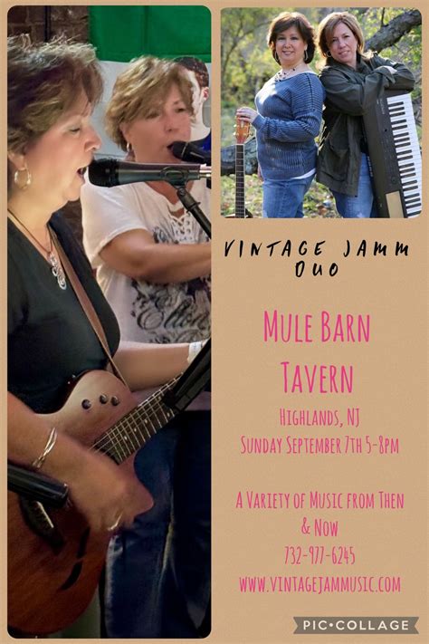 Vintage Jamm Duo at Mule Barn Tavern, Mule Barn Tavern, Atlantic ...