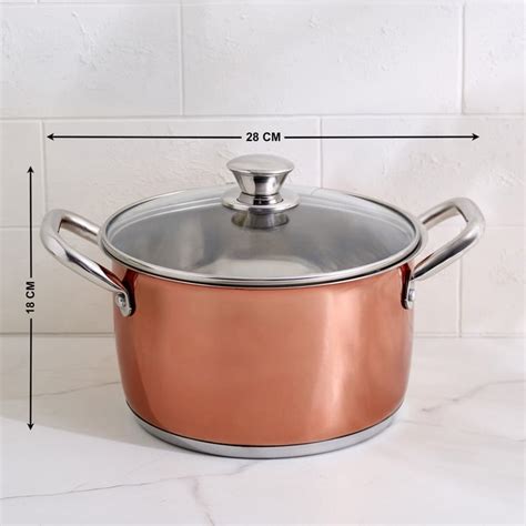 Buy Lisbon Peony Stainless Steel Induction Compatible Casserole with ...