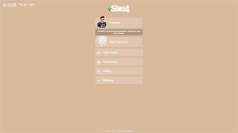 Sim 4 Main Menu 的图像结果