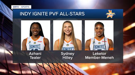 Indy Ignite trio named Pro Volleyball Federation All-Stars