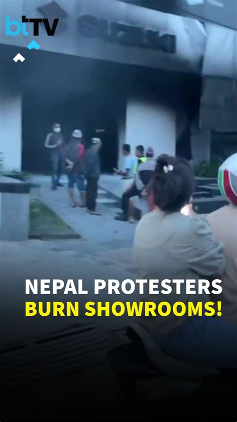 Nepal Unrest: Tata & Mahindra Car Showrooms Set Ablaze In Protest ...