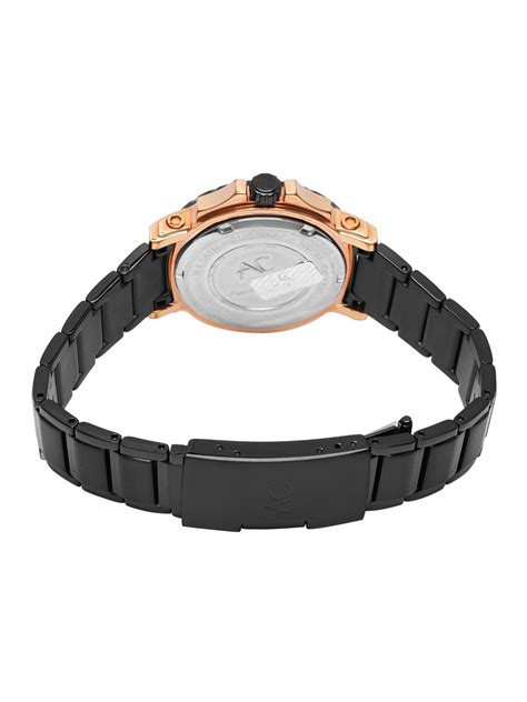 Buy Alexandre Christie AC 9205 BFL Ladies Multifunction Watch - Black ...