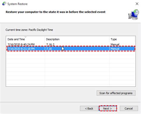 Image result for Restore Windows from a Restore Point
