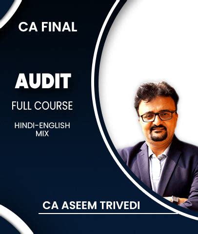 CA Final Audit Full Course | CA Aseem Trivedi