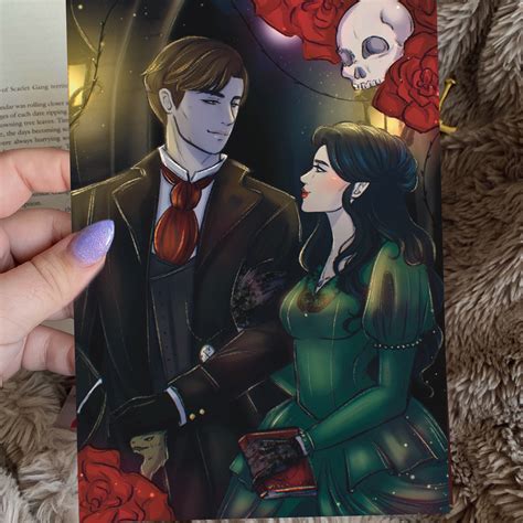 Stalking Jack the Ripper artprint - A Court of Alsace's art