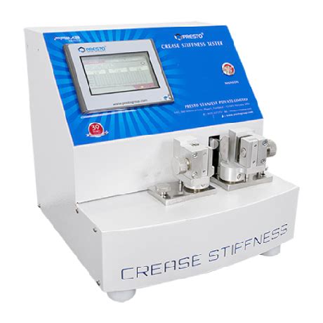 Crease Stiffness Tester Prima Model Manufacturer & Supplier