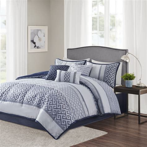 Madison Park Luxury Comforter Set-Traditional Jacquard Design All ...