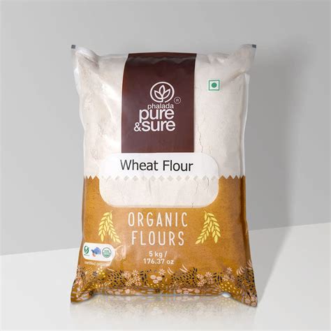 Phalada Organic Wheat Flour, 5kg : Amazon.in: Grocery & Gourmet Foods
