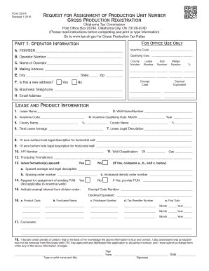 OK OTC 320-A 2016 - Fill out Tax Template Online