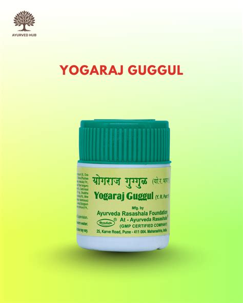 Yogaraj Guggul – Ayurvedic Tablets for Joint Stiffness & Nerve Support ...