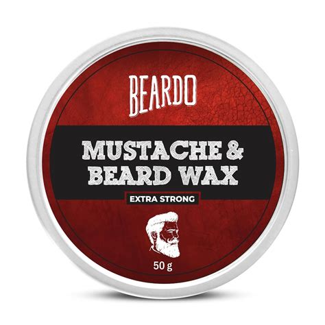 Beardo Beard and Mustache Wax, 50 gm | Beard Wax for Beard & Mustache ...