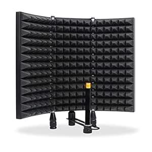 MSIZOY Studio Recording Microphone Isolation Shield,Professional High ...