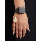 Gold Toned Handcrafted Metal Passa