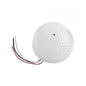 Buy Golf Ball Type CCTV Mic Camera for Audio Monitoring (CCTV Security ...