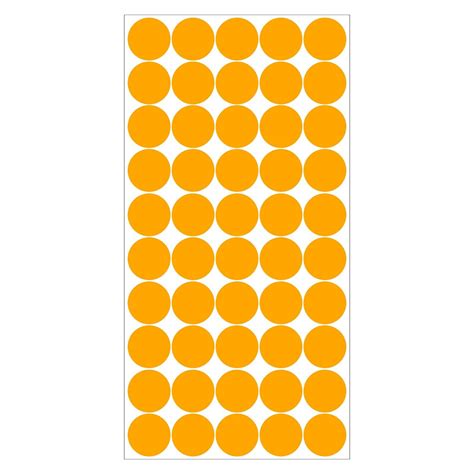 Buy Color Coding Dot Labels 3/4 inch (19mm) Stickers 50 pack Permanent ...
