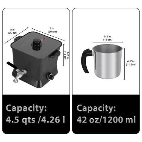 Byoowndiy Wax Melter for Candle Making, 150 oz India | Ubuy